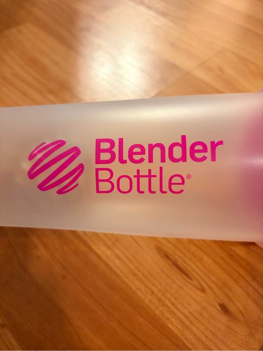 BlenderBottle Shaker Bottle with Pink Logo